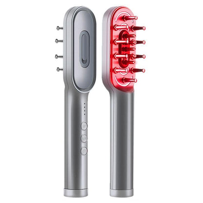 مشط تدليك للعناية بالشعر بتقنية IPL بتيار كهربائي دقيق EMS KD3806 من K-SKIN، KD3806 (أبيض)، KD3806 (رمادي)