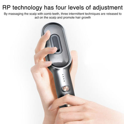 مشط تدليك للعناية بالشعر بتقنية IPL بتيار كهربائي دقيق EMS KD3806 من K-SKIN، KD3806 (أبيض)، KD3806 (رمادي)
