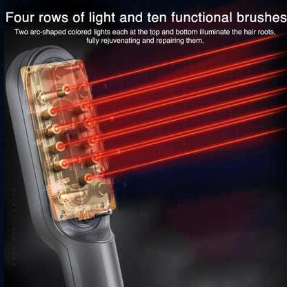مشط تدليك للعناية بالشعر بتقنية IPL بتيار كهربائي دقيق EMS KD3806 من K-SKIN، KD3806 (أبيض)، KD3806 (رمادي)