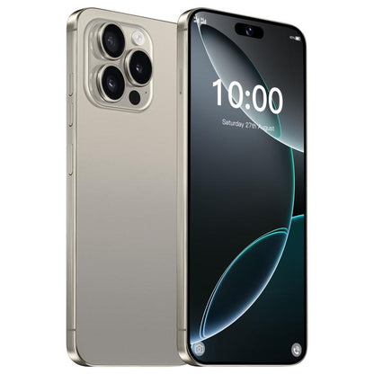 هاتف I16 Pro Max / VD1، 3 جيجابايت + 32 جيجابايت، شاشة 6.8 بوصة، أندرويد 10، معالج MTK6753 ثماني النواة، الشبكة: 4G، شريحتي اتصال، قابس الاتحاد الأوروبي، قابس الولايات المتحدة، قابس المملكة المتحدة، قابس أستراليا