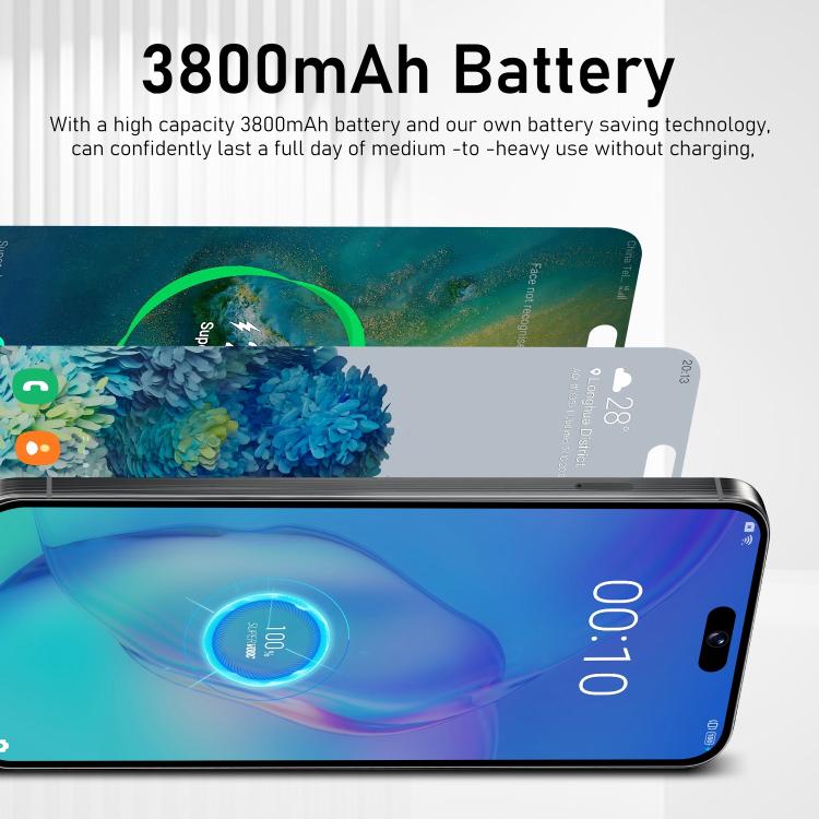 هاتف I16 Pro Max / VD1، 3 جيجابايت + 32 جيجابايت، شاشة 6.8 بوصة، أندرويد 10، معالج MTK6753 ثماني النواة، الشبكة: 4G، شريحتي اتصال، قابس الاتحاد الأوروبي، قابس الولايات المتحدة، قابس المملكة المتحدة، قابس أستراليا