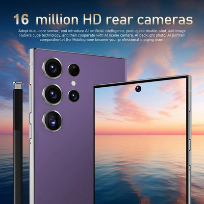 S24 Ultra / S7، 4 جيجابايت + 128 جيجابايت، 6.75 بوصة، أندرويد 10، MTK6750 ثماني النواة، الشبكة: 4G، شريحتي اتصال، قابس الاتحاد الأوروبي، قابس الولايات المتحدة، قابس المملكة المتحدة، قابس أستراليا