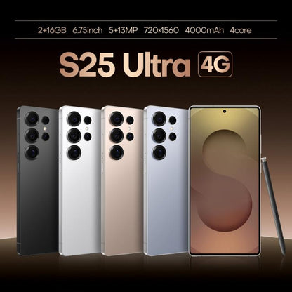 S25 Ultra / B9، 2 جيجابايت + 16 جيجابايت، 6.75 بوصة، أندرويد 8.1 MTK6739 رباعي النواة، الشبكة: 4G، شريحتي اتصال، قابس الاتحاد الأوروبي، قابس الولايات المتحدة، قابس المملكة المتحدة، قابس أستراليا