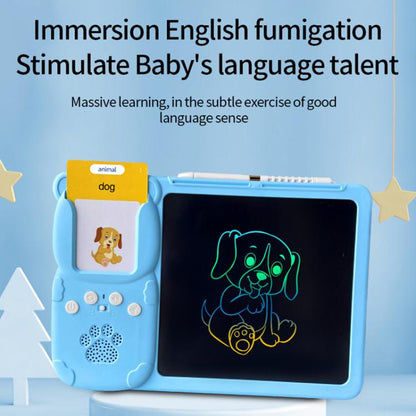 8.5 inch Children Early Education Drawing Board Card English Audiobooks