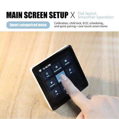 4 inch Screen Smart Room Thermostat