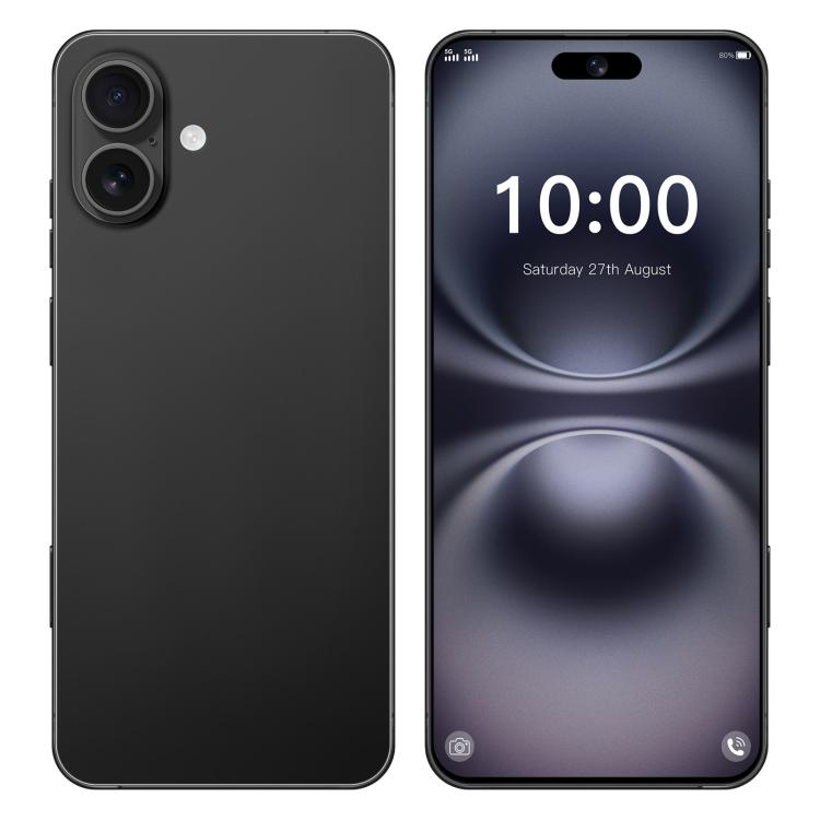 هاتف I16 Plus / RAi5، ذاكرة وصول عشوائي (RAM) سعة 3 جيجابايت وذاكرة داخلية سعة 64 جيجابايت، شاشة 6.56 بوصة، معالج MTK6739 رباعي النواة، شبكة: 4G، شريحتي اتصال، قابس الاتحاد الأوروبي، قابس الولايات المتحدة، قابس المملكة المتحدة، قابس أستراليا