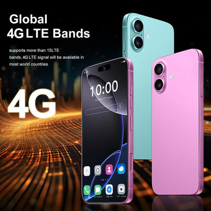 هاتف I16 Plus / RAi5، ذاكرة وصول عشوائي (RAM) سعة 3 جيجابايت وذاكرة داخلية سعة 64 جيجابايت، شاشة 6.56 بوصة، معالج MTK6739 رباعي النواة، شبكة: 4G، شريحتي اتصال، قابس الاتحاد الأوروبي، قابس الولايات المتحدة، قابس المملكة المتحدة، قابس أستراليا