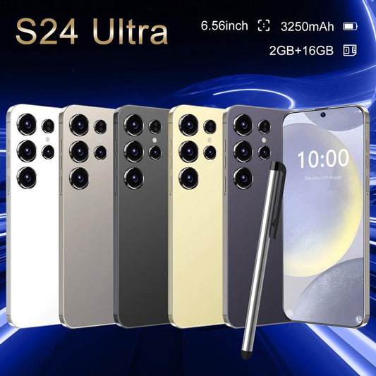 S24 Ultra / ZKU213، 2 جيجابايت + 16 جيجابايت، 6.56 بوصة، أندرويد 8.1 MTK6580A رباعي النواة، الشبكة: 3G، شريحتي اتصال، قابس الاتحاد الأوروبي، قابس الولايات المتحدة، قابس المملكة المتحدة، قابس أستراليا