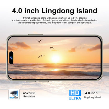 S25 Mini / ZKM10، 2 جيجابايت + 16 جيجابايت، شاشة 4.0 بوصة، أندرويد 10، MTK6580M رباعي النواة، شبكة: 3G، شريحتي اتصال