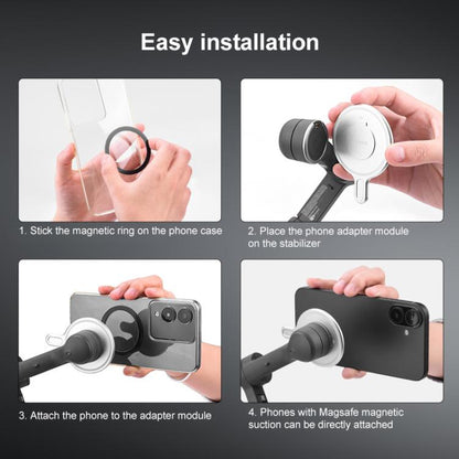 Magnetic MagSafe Adapter Phone Holder For DJI Osmo Mobile 6 / 7 / 7P