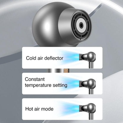 WG-F01 LED Digital Display Smart Frequency Conversion Negative Ion High Speed Hair Dryer, EU Plug, US Plug, UK Plug