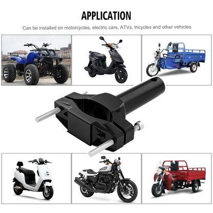 CS-1090A1 Motorcycle Modified Bumper Shock Absorption Fixture Spotlight Fixing Bracket