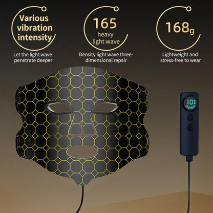 WG-B-M03 Vibration Massage Photon Mask Photon Rejuvenation Facial Beauty Device, EU Plug, US Plug, UK Plug
