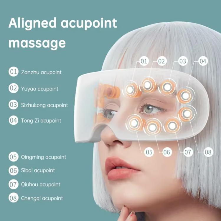 Q7 Eye Massager Smart Vibration Hot Compress Steam Atomization Eye Protector, Q7