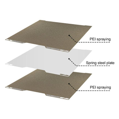 3D Printer Build Plate Spring Steel Sheet For Bambu Lab H2D