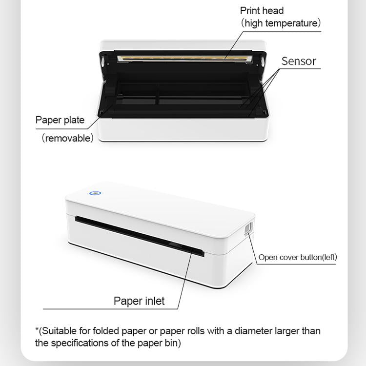 A401 Portable A4 Thermal Printer Educational Tattoo Printer