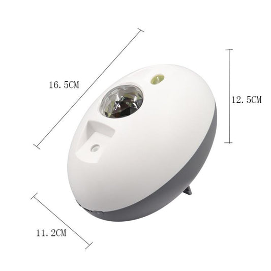 Elliptical Starry Projection Lamp Rechargeable Atmosphere Light