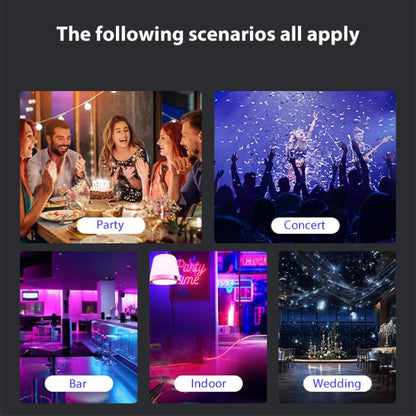 Remote Control Elliptical Starry Projection Lamp Atmosphere Light
