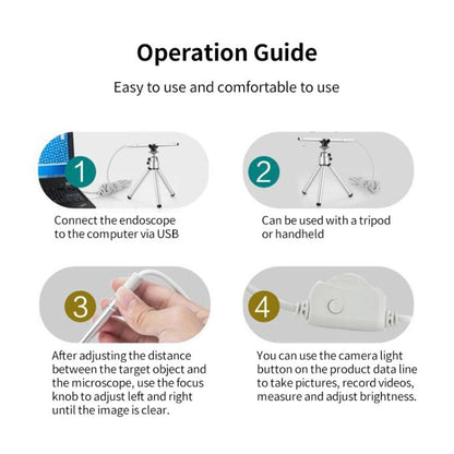 Supereyes Y002 200W HD USB Industrial Dispensing Machine Endoscope Electron Microscope
