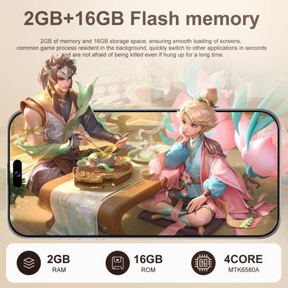 C16 Pro Max / A88-B، 2 جيجابايت + 16 جيجابايت، 6.58 بوصة، أندرويد 8.1 MTK6580A رباعي النواة، الشبكة: 3G، شريحتي اتصال، قابس الاتحاد الأوروبي، قابس الولايات المتحدة، قابس المملكة المتحدة، قابس أستراليا