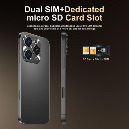 A16 Max / PDA89، 4 جيجابايت + 64 جيجابايت، 6.58 بوصة أندرويد 10 MTK6739 رباعي النواة، الشبكة: 4G، شريحتي اتصال، قابس الاتحاد الأوروبي، قابس الولايات المتحدة، قابس المملكة المتحدة، قابس أستراليا