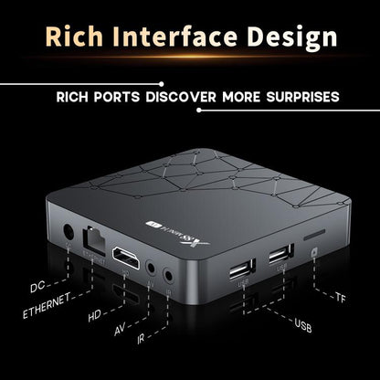 X88 mini 14 TV Android 14 Smart HD TV Box, RK3518 Quad-Core 64bit Cortex-A53