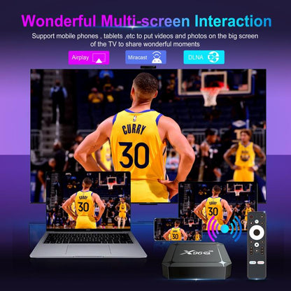 X96Q Android 14 Smart TV Box, RK3518 Quad-Core Cortex-A53