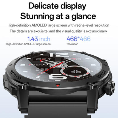 Yesido IO31 1.43 inch AMOLED Screen Smart Watch Support BT Call / Heart Rate