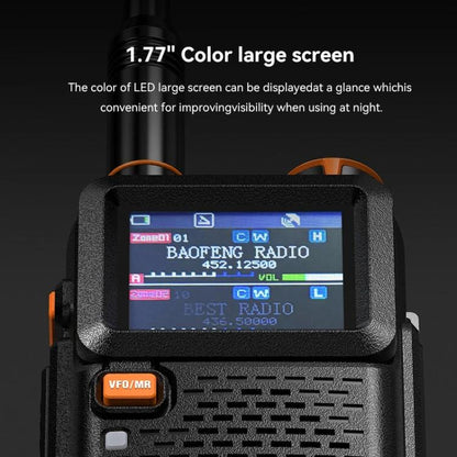 Baofeng 5RH PRO Handheld GPS/Beidou System Positioning Bluetooth Programmable Intercom