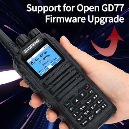 Baofeng DM-1701 1.77 inch Ccolor Screen DMR Direct Dual Capacity Standard Handheld Walkie Talkie