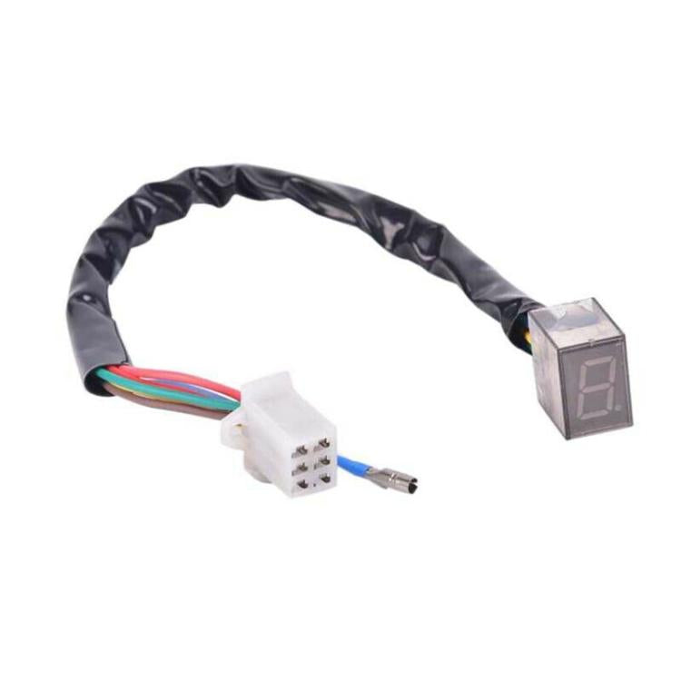 Universal LED 5-speed Gear Display Motorcycle Display Shift Lever Sensor