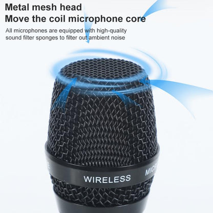 AI-101 Professional Home Karaoke 7-band Reverberation Wireless Microphone