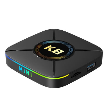 HK1 K8MINI 4K UHD Android 14 Smart TV Box with Remote Control, RK3518 Quad-Core