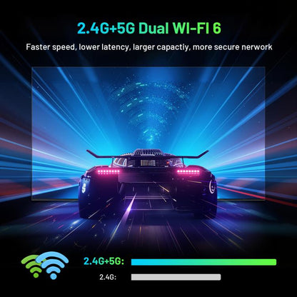 HK1 K8MINI 4K UHD Android 14 Smart TV Box with Remote Control, RK3518 Quad-Core