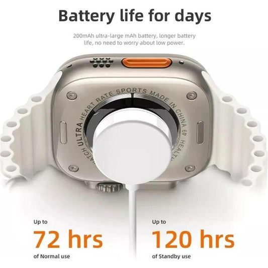C900 Ultra2 2.09 inch TFT Screen BT Smart Watch Support Gesture Answer Call