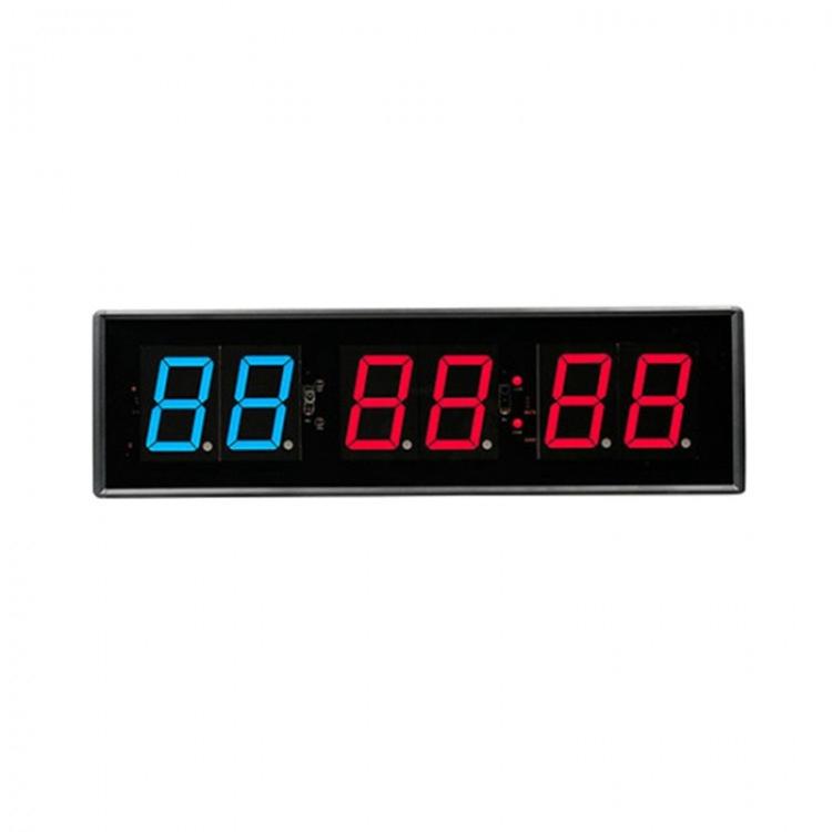 KYX--0023 2.3 inch 6-digit LED Sports Fitness Multi-function Timer, AU Plug, US Plug, EU Plug, UK Plug