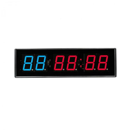 KYX--0023 2.3 inch 6-digit LED Sports Fitness Multi-function Timer, AU Plug, US Plug, EU Plug, UK Plug