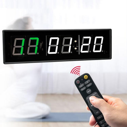 KYX--0023 2.3 inch 6-digit LED Sports Fitness Multi-function Timer, AU Plug, US Plug, EU Plug, UK Plug