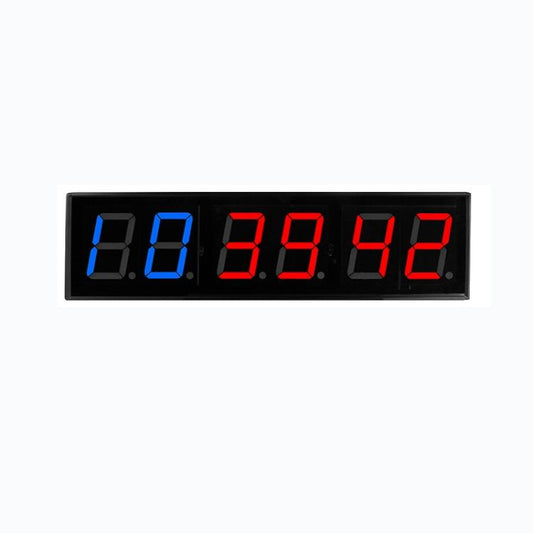 KYX--0040 4 inch 6-digit LED Sports Fitness Multi-function Timer, AU Plug, US Plug, EU Plug, UK Plug
