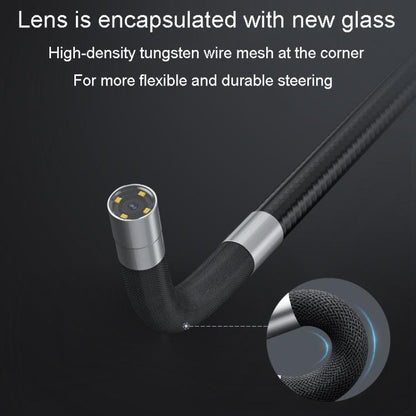 TESLONG TD500 5 Inch HD Large Screen Dual Steering Endoscope 1.55m Length