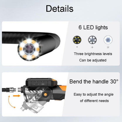 TESLONG NTS300 5 Inch Large Screen Industrial Endoscope Auto Repair Tools