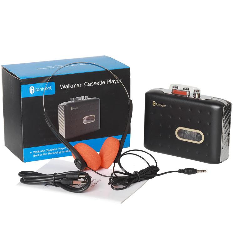 Tonivent TON771 Portable Recorder Tape Converter USB Cassette to MP3 Player