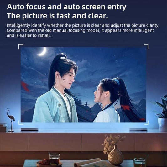 Cheerlux C26D Whale OS Version 1920x1080P 420ANSI Smart Projector