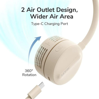 JisuLife FA25 Outdoor Sports Portable Neck Fan Life1