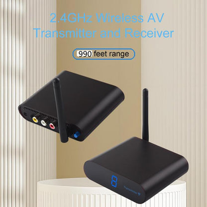 Measy AV230 2.4GHz Wireless Audio / VideoTransmitter & Receiver 1TX to 2RX