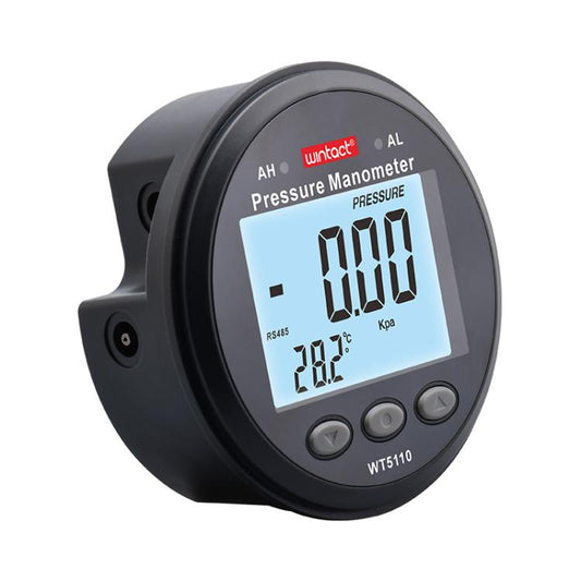 Wintact WT5110 / 1Kpa Portable Hight Precision Pressure Manometer with Temperature Compensation