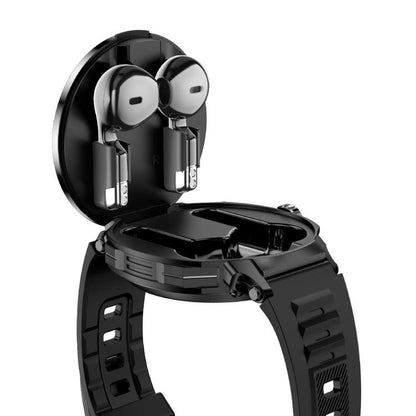 D13 2 in 1 Bluetooth Earphone Smart Call Watch, Support Bluetooth Call / NFC / Health Monitoring