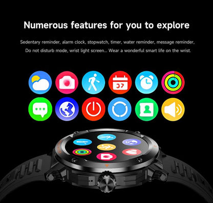 D13 2 in 1 Bluetooth Earphone Smart Call Watch, Support Bluetooth Call / NFC / Health Monitoring
