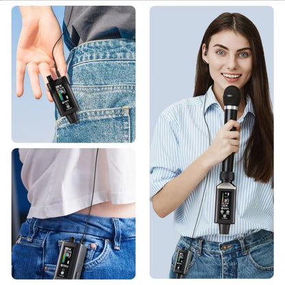 DEBRA EMX-1 XLR Adapter Portable Wireless Monitor System Transmitter & Receiver