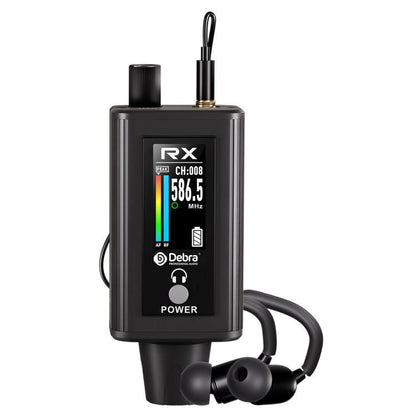 DEBRA EMX-1 Portable Wireless Monitor System Receiver + Earphones
